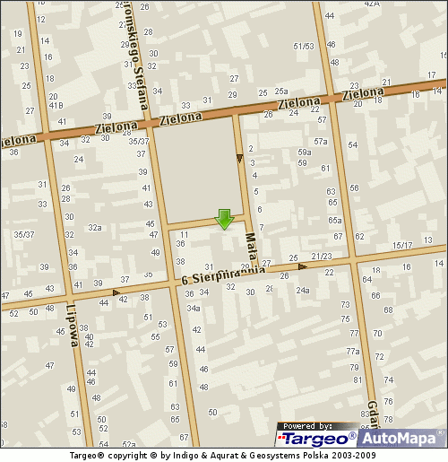 Mapa Polski Targeo